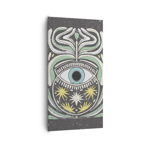 Lærredstryk - Billede på lærred - Stammeritualer - 65x120 cm