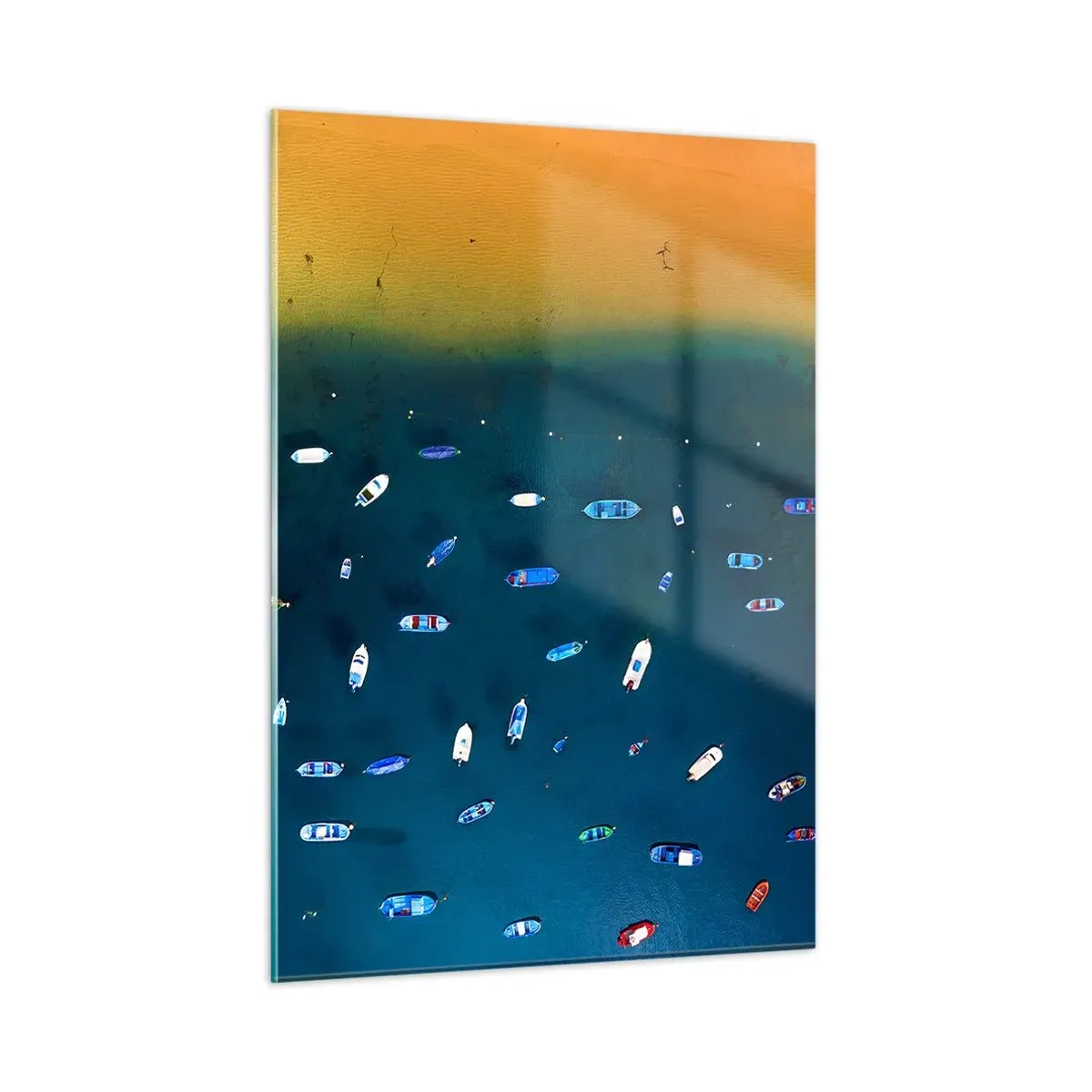 Billede på glas - En ferieleg - 50x70 cm
