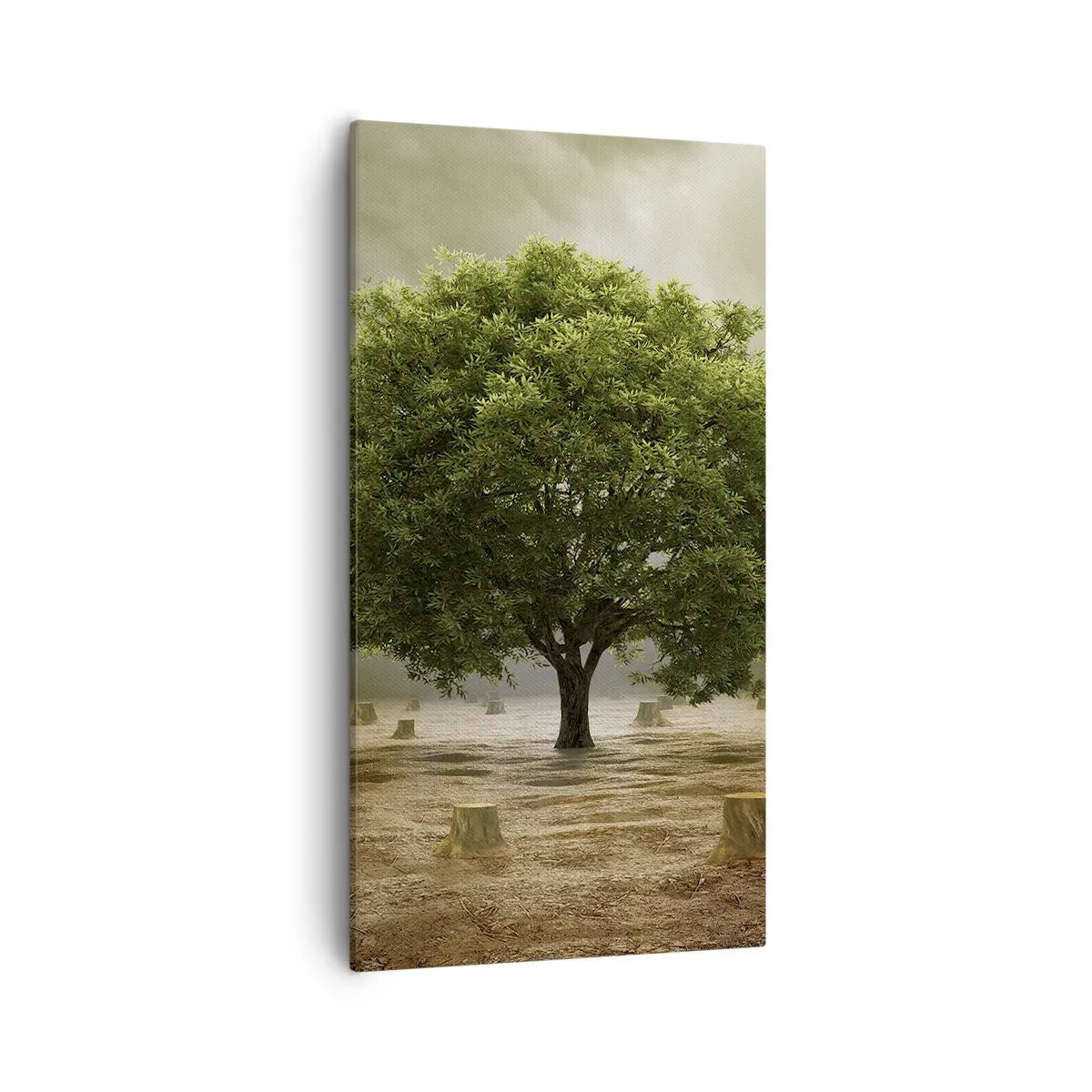 Lærredstryk - Billede på lærred - Alt håb - 55x100 cm