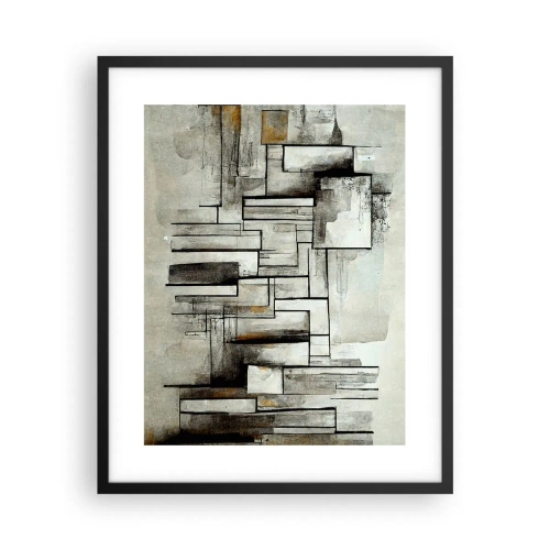 Plakat i sort ramme - Enkelthedens kraft - 40x50 cm