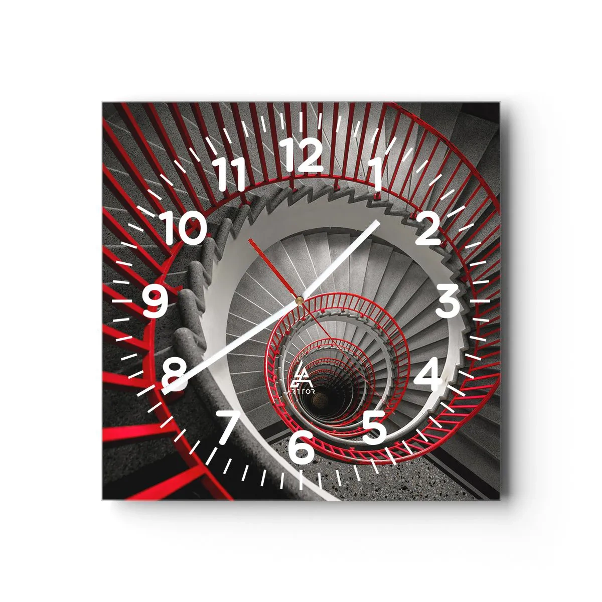 Vægur, Uret - Arkitektoniske lege - 30x30 cm