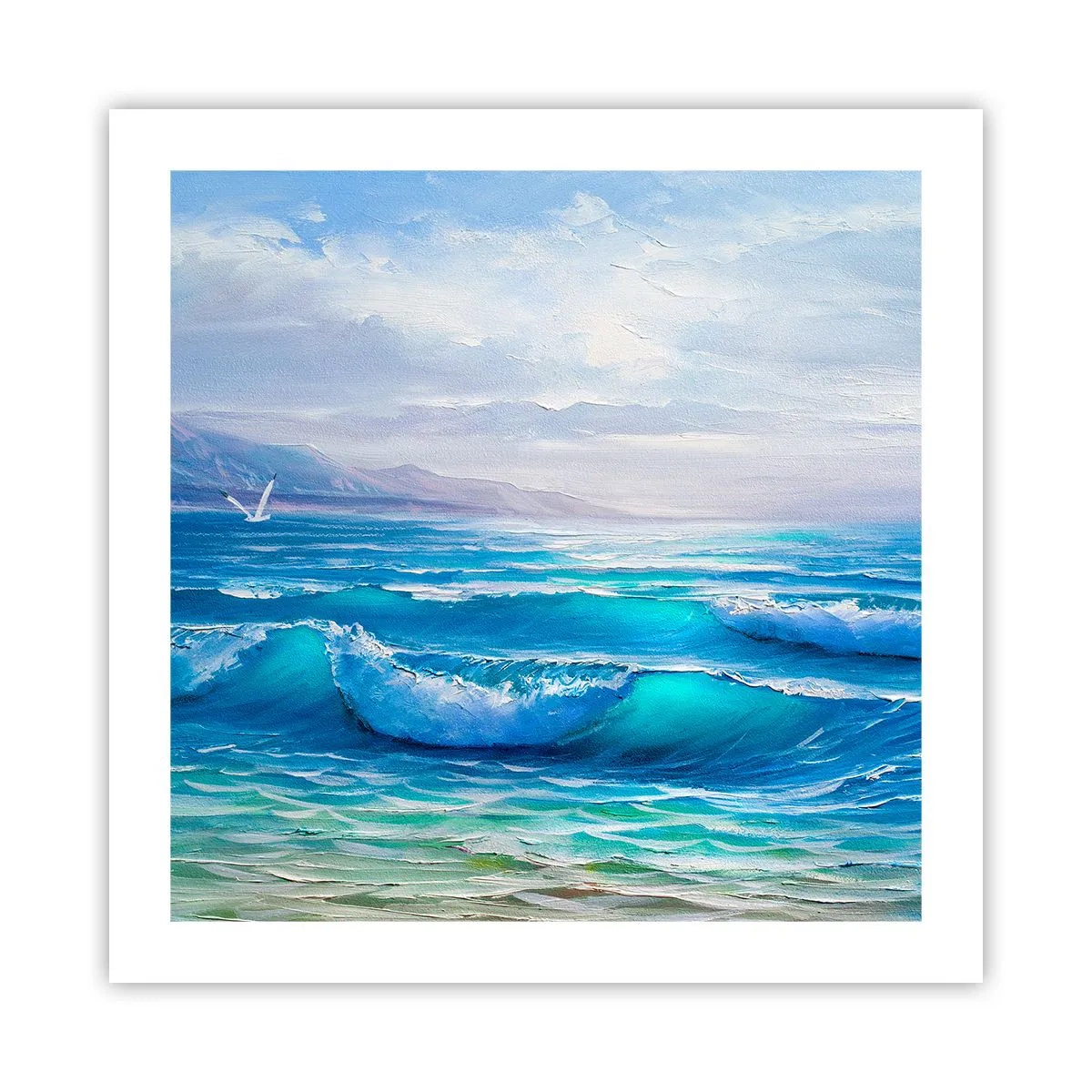 Plakat - Giver trøst - 50x50 cm