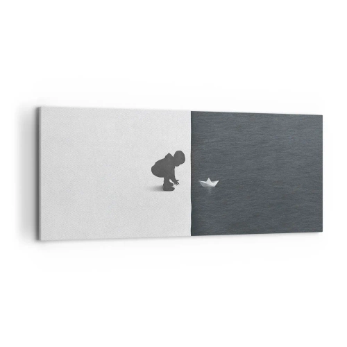 Lærredstryk - Billede på lærred - Stor ekspedition - 120x50 cm