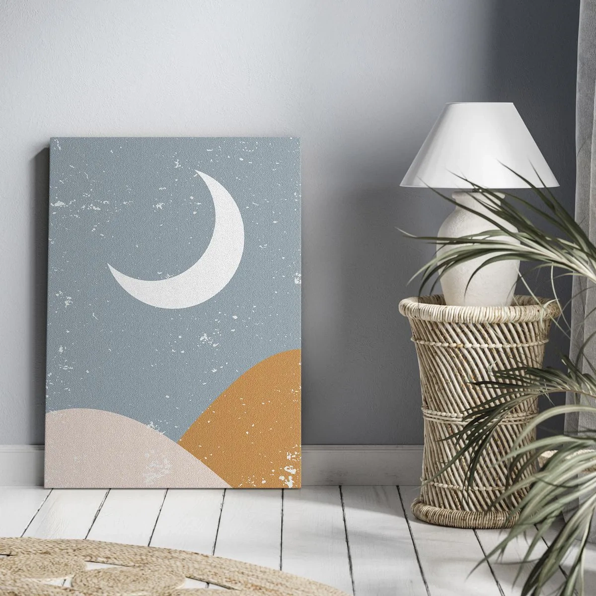 Lærredstryk - Billede på lærred - De mange nætters mirakel - 50x70 cm