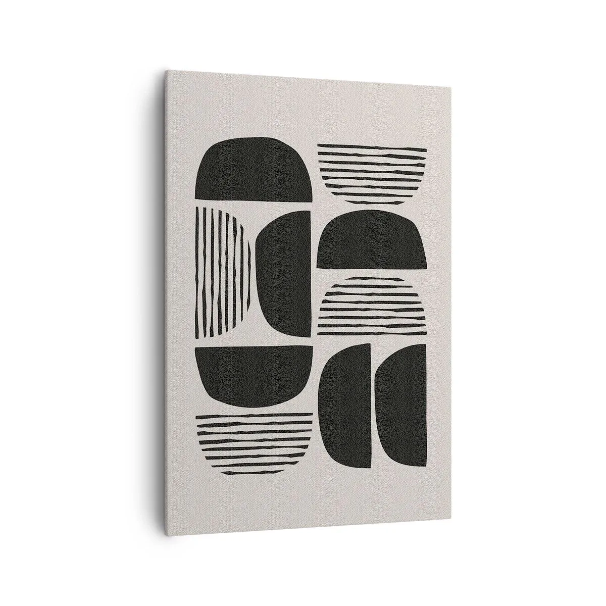 Lærredstryk - Billede på lærred - Halvhjertede arrangementer - 70x100 cm