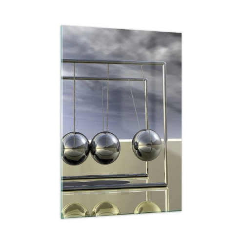 Billede på glas - Verdens energi - 50x70 cm