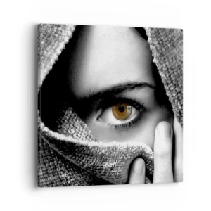 Lærredstryk - Billede på lærred - Lær hemmeligheden - 40x40 cm