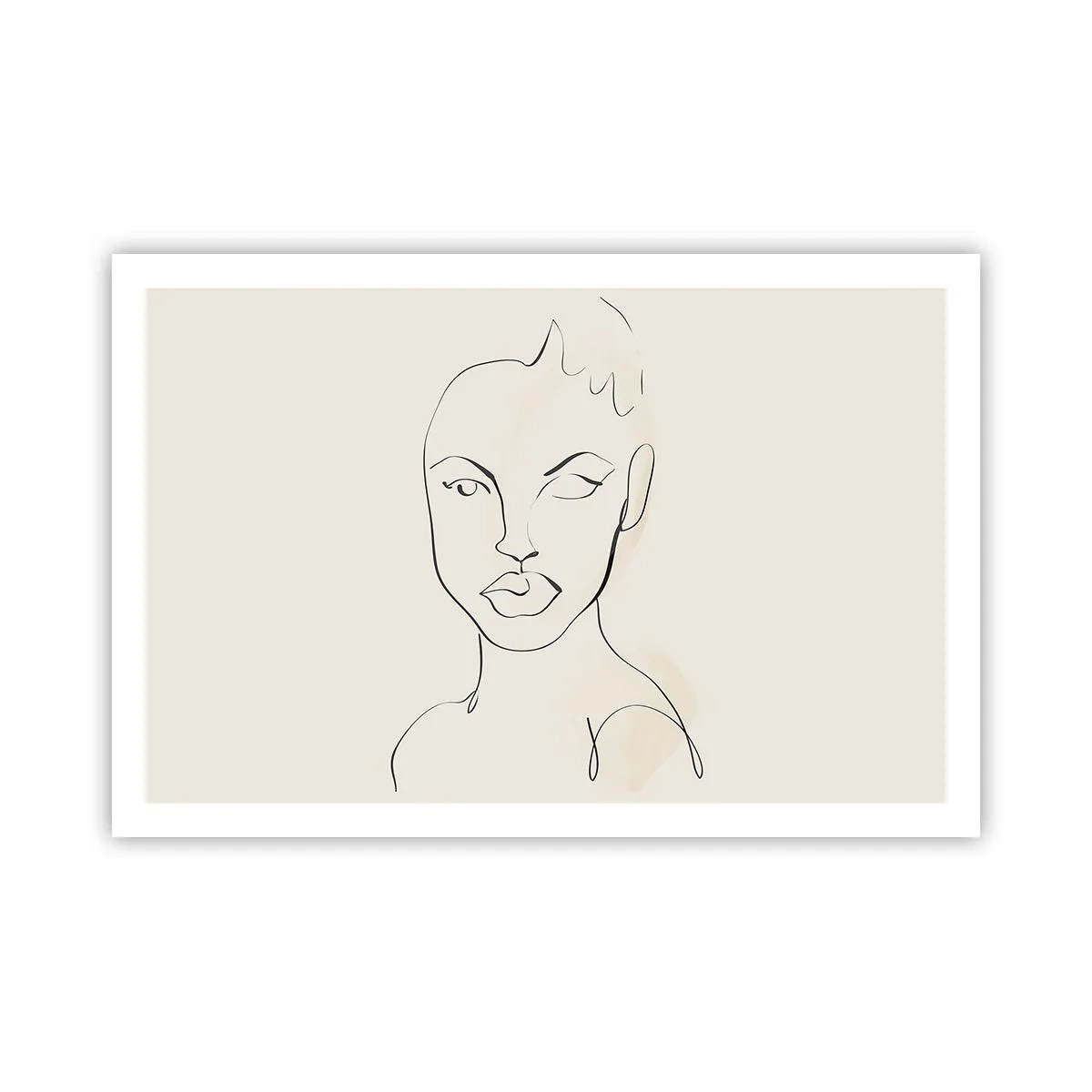 Plakat - Omrids af sensualitet - 91x61 cm