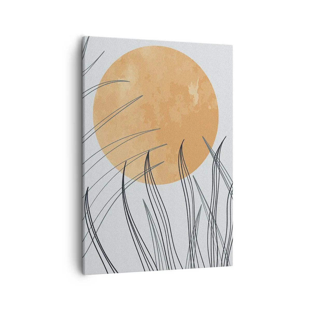 Lærredstryk - Billede på lærred - Altid mod solen - 50x70 cm
