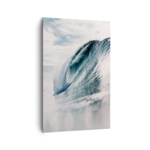 Lærredstryk - Billede på lærred - Topmøde om vand - 80x120 cm