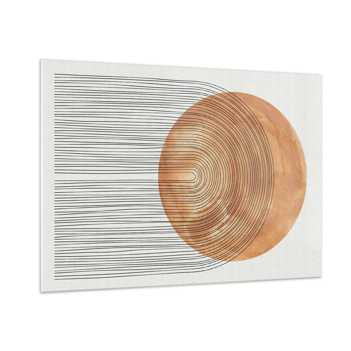 Billede på glas - En solrig komposition - 100x70 cm