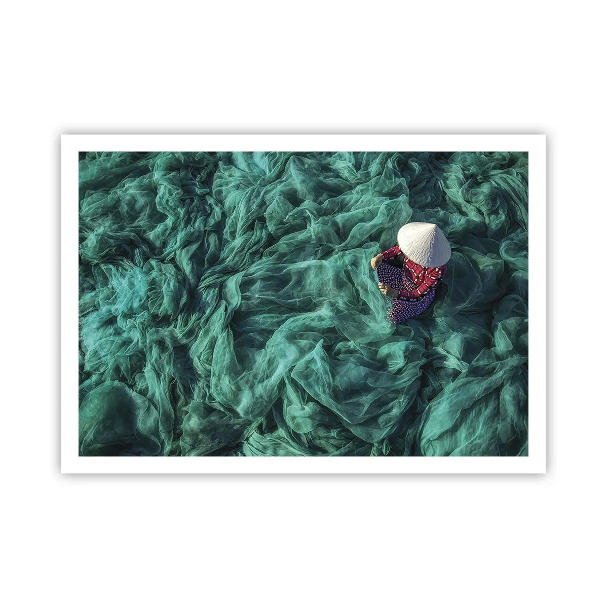 Plakat - I et hav af lys - 100x70 cm