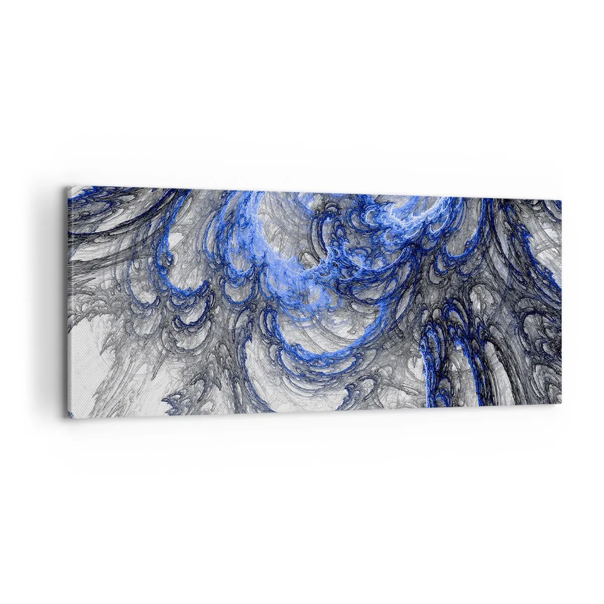 Lærredstryk - Billede på lærred - En bølges fødsel - 100x40 cm