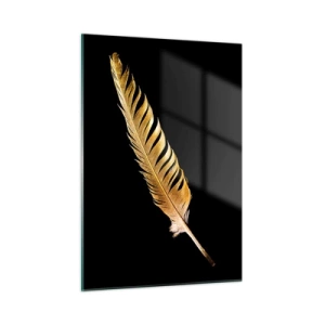 Billede på glas - Det er ikke nogen ringe præstation, at den... - 50x70 cm