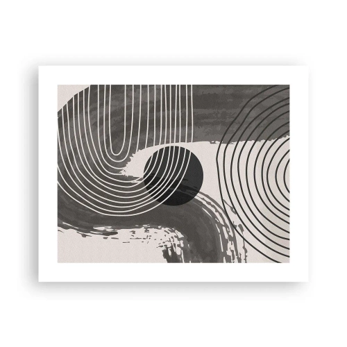 Plakat - Oval vinder - 50x40 cm