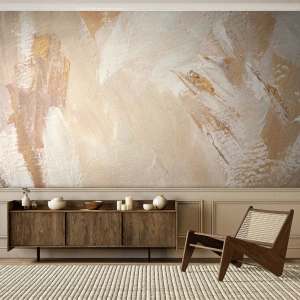 Fototapet Standard Eco - Pastelkomposition - Minimalistisk, Lyse, Stykke - 350x256 cm