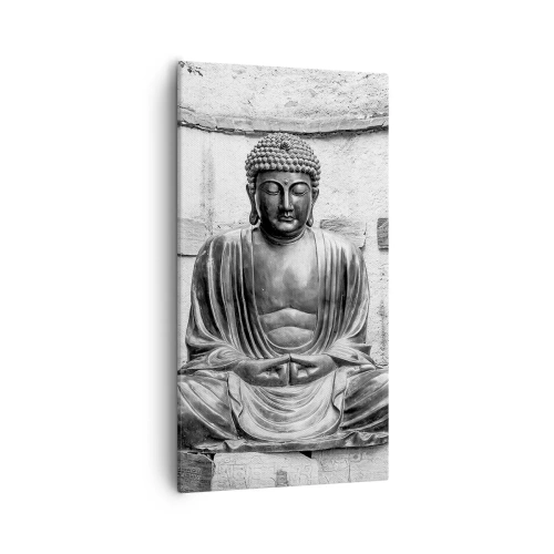 Lærredstryk - Billede på lærred - Ved fredens kilde - 55x100 cm