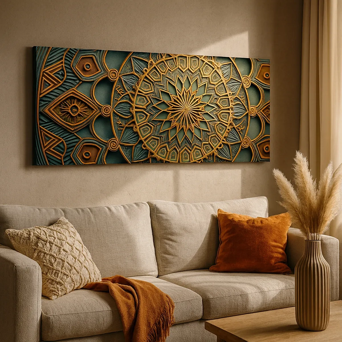 Lærredstryk - Billede på lærred - I et arabisk klima - 30x30 cm