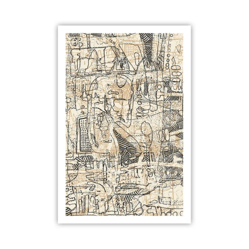 Plakat - Venter på at blive afkodet - 61x91 cm