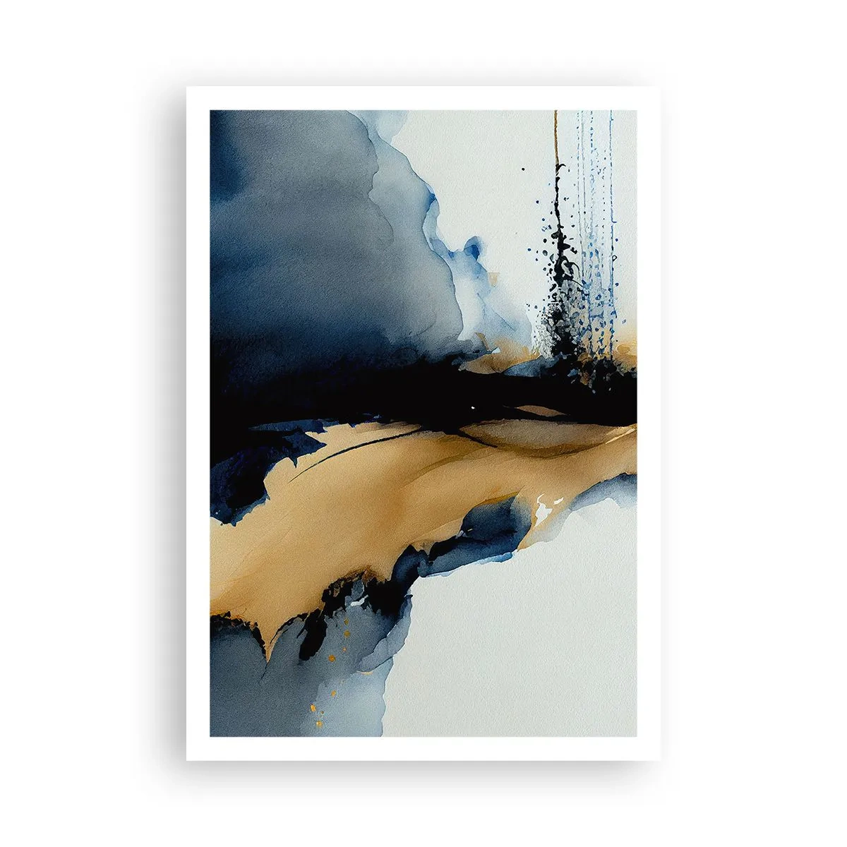 Plakat - Bag sløret - 70x100 cm