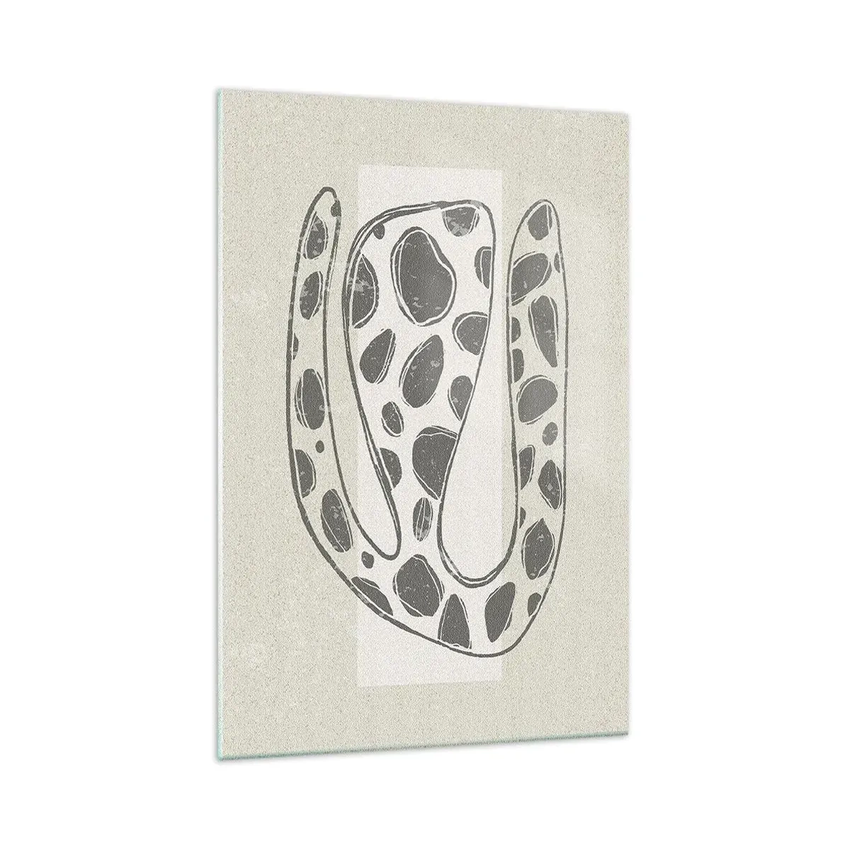 Billede på glas - Bizart væsen - 70x100 cm