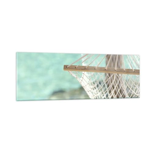 Billede på glas - Tid til afslapning - 90x30 cm