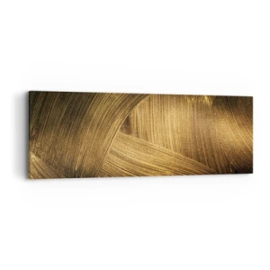 Lærredstryk - Billede på lærred - I den gyldne labyrint - 90x30 cm