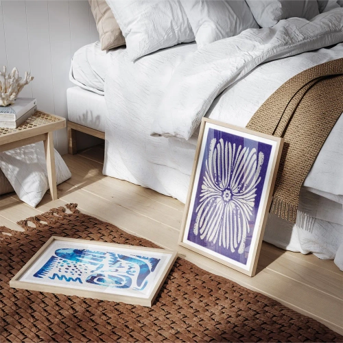 Blue creamy and chocolate - Inspiration til soveværelset