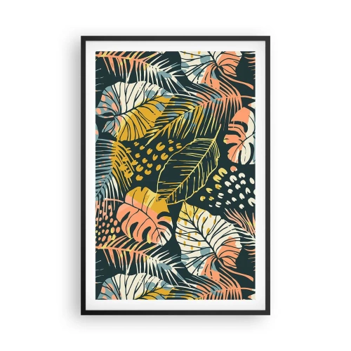 Plakat i sort ramme - Løvrig fantasi - 61x91 cm