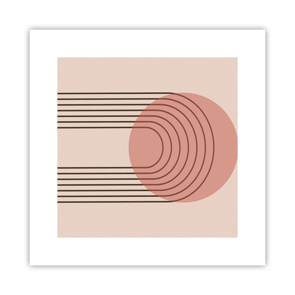 Plakat - Uimodståelig tiltrækningskraft - 30x30 cm