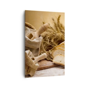 Lærredstryk - Billede på lærred - Som skåret en kniv - 80x120 cm