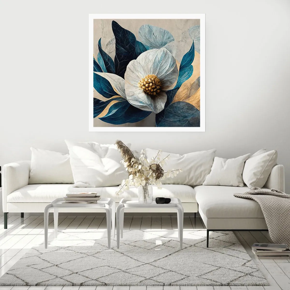 Plakat - Har et hjerte af guld - 60x60 cm