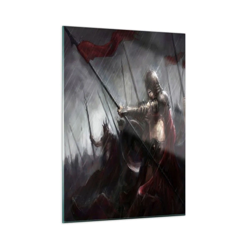Billede på glas - Forbipasserende, fortæl Sparta... - 50x70 cm