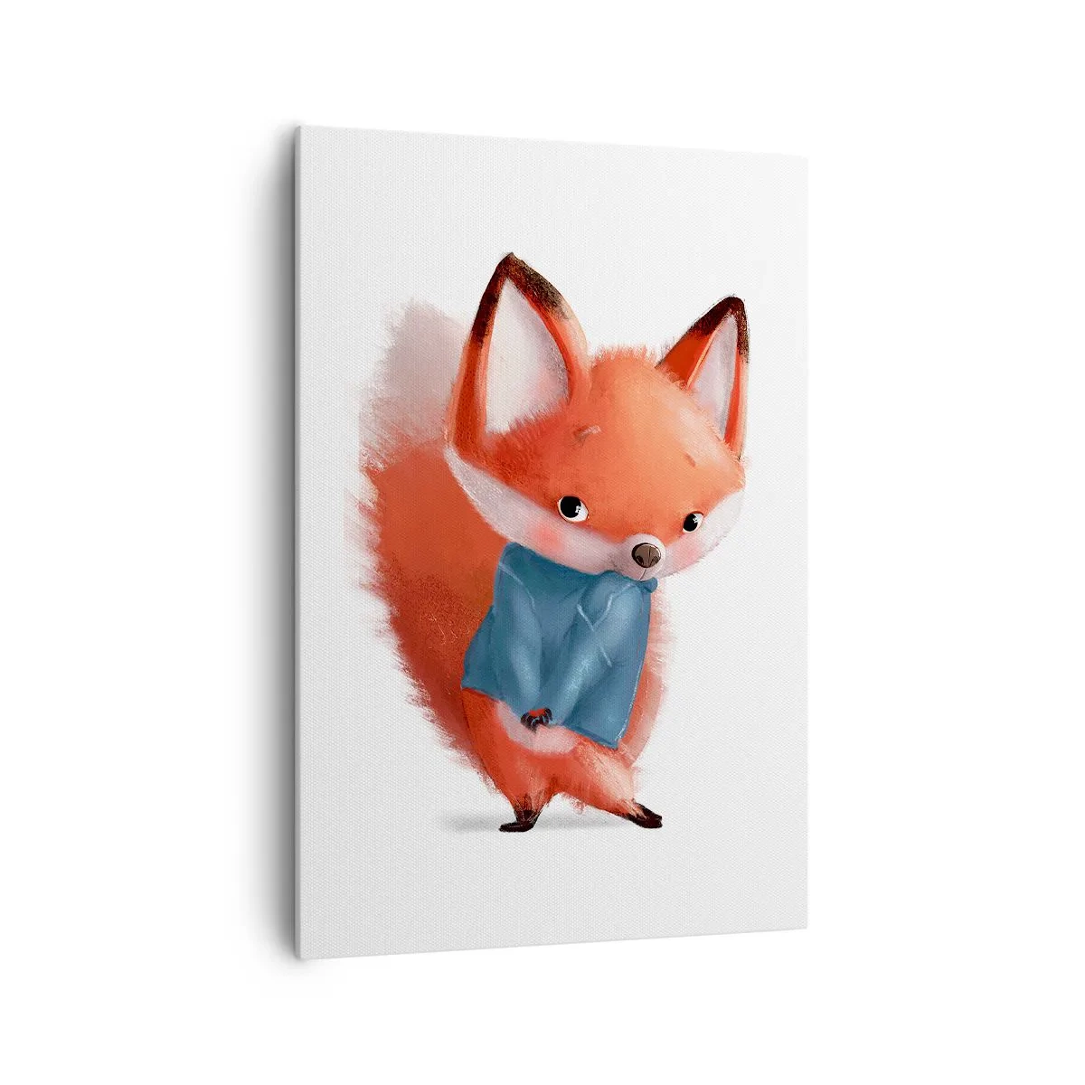 Lærredstryk - Billede på lærred - Ser jeg smuk ud i den her? - 70x100 cm