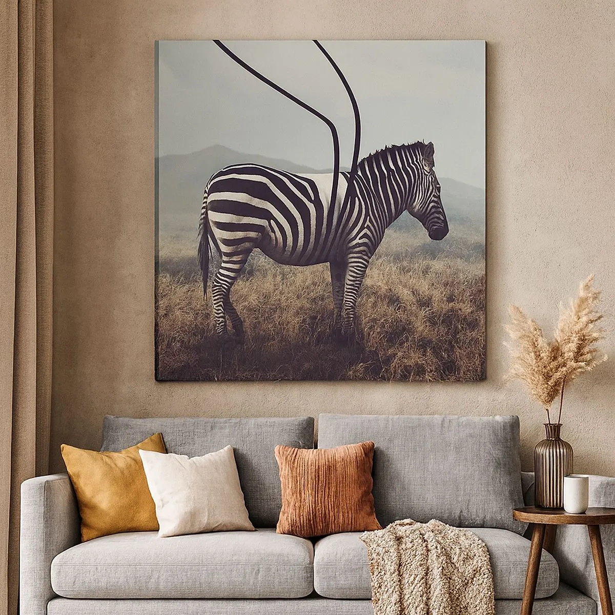 Lærredstryk - Billede på lærred - OBS! Fejl - 30x30 cm