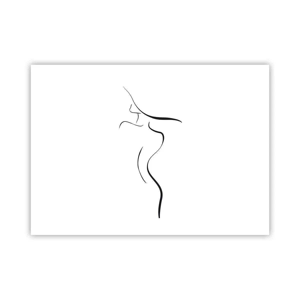 Plakat - Flygtig som en bølge - 70x50 cm