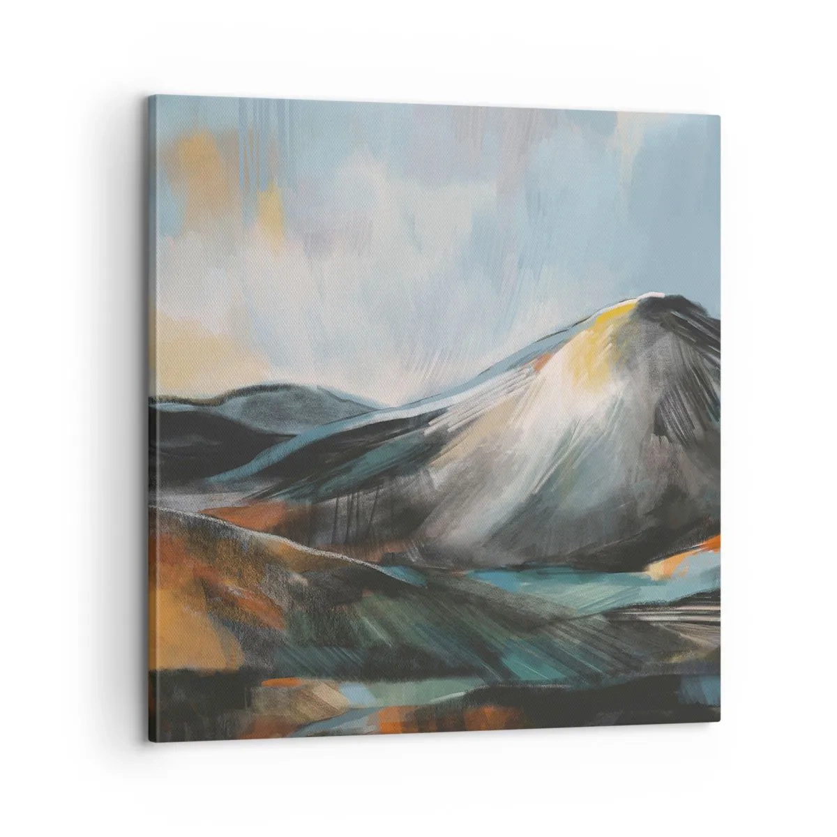 Lærredstryk - Billede på lærred - Rå og smuk - 60x60 cm