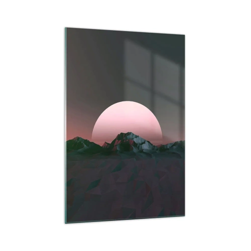 Billede på glas - I en nabogalakse - 70x100 cm