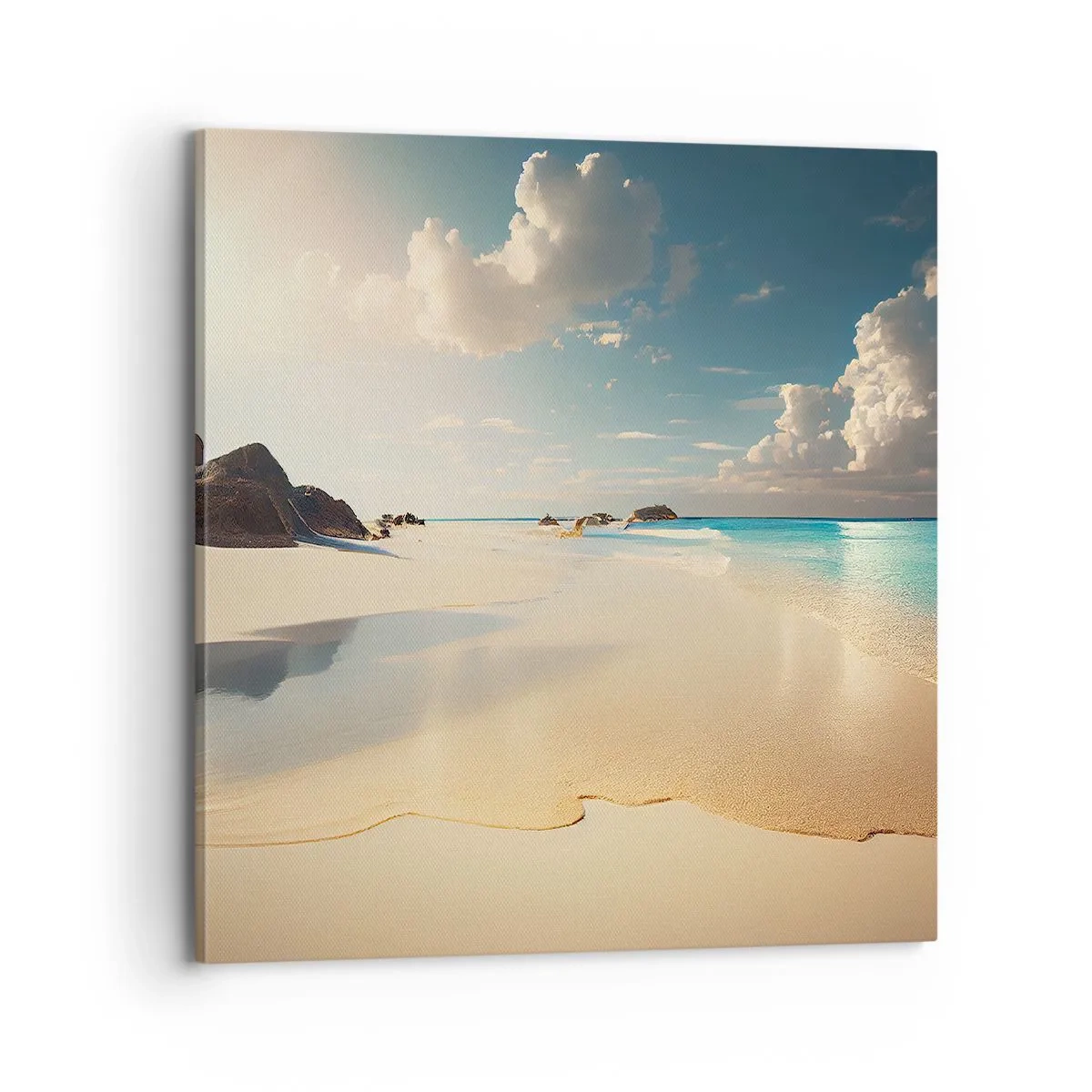 Lærredstryk - Billede på lærred - En drømmeagtig dag - 70x70 cm