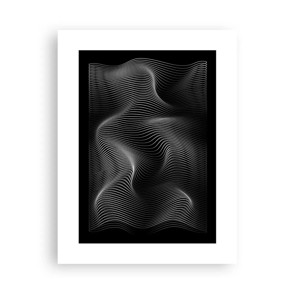 Plakat - Lysets dans i rummet - 30x40 cm