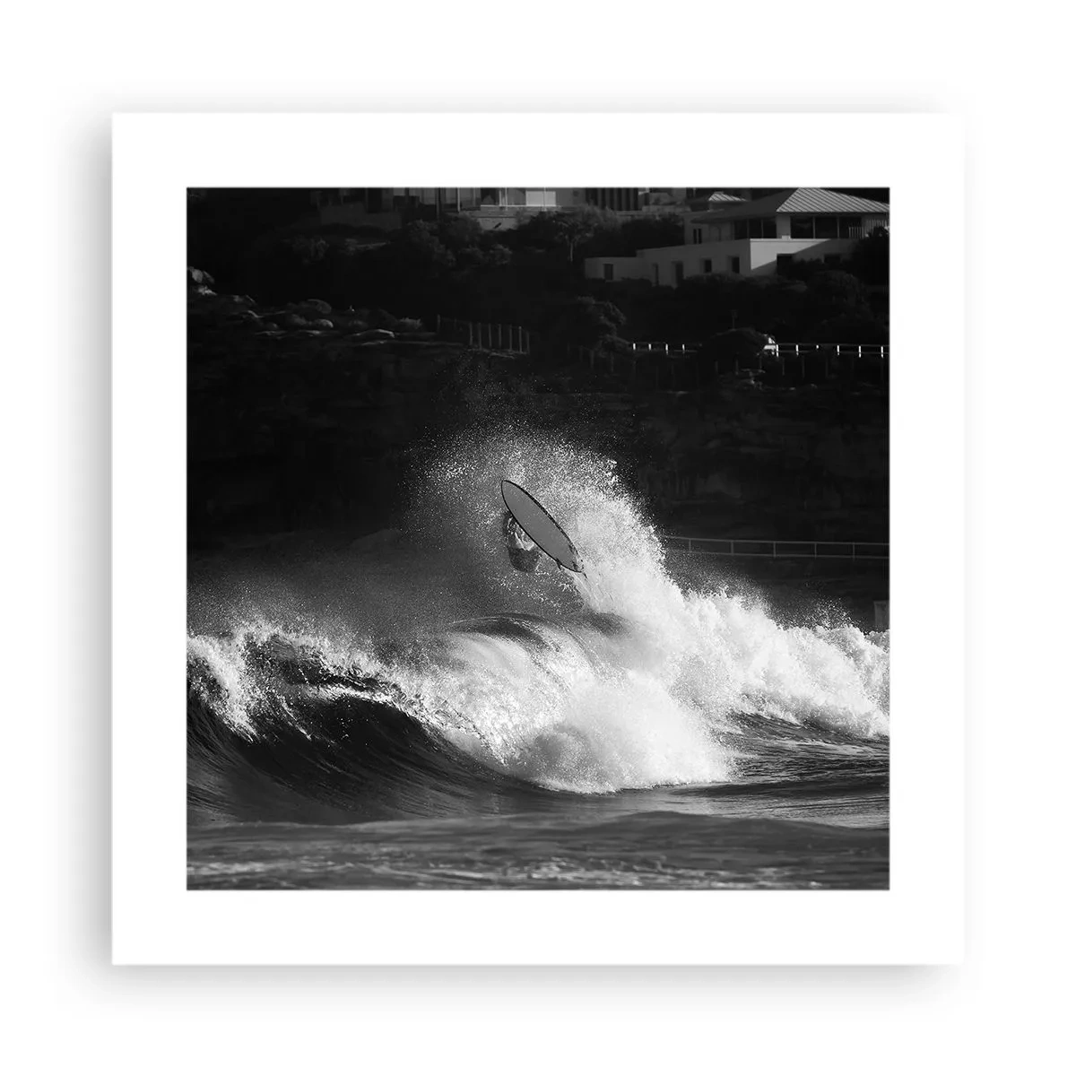 Plakat - Udfordring accepteret! - 40x40 cm