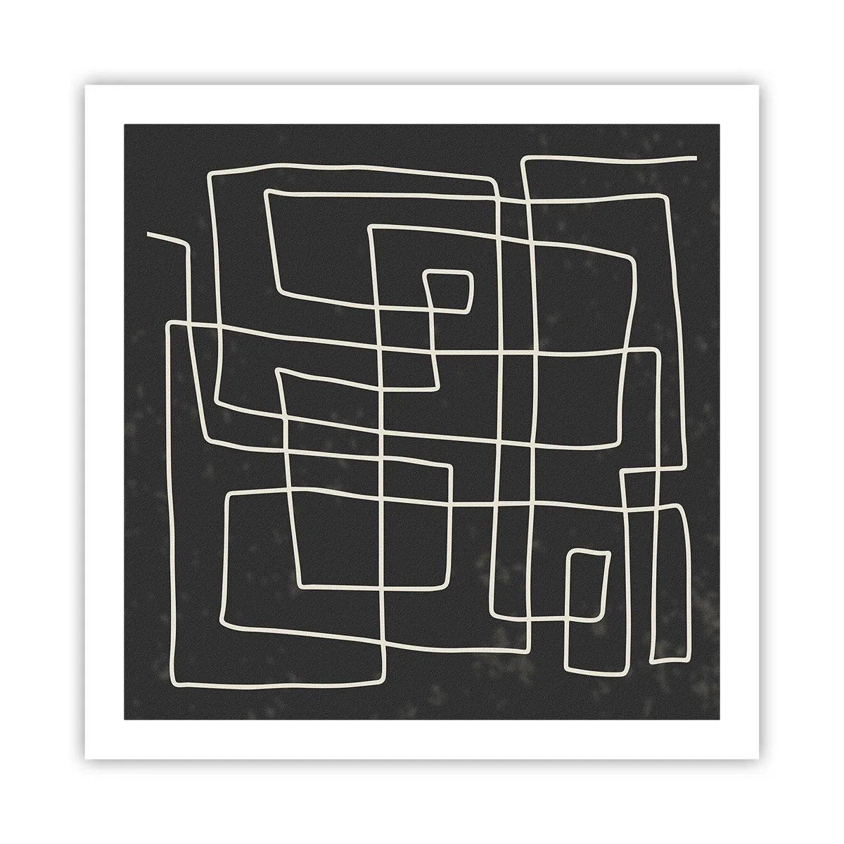 Plakat - Ikke helt så enkel - 60x60 cm