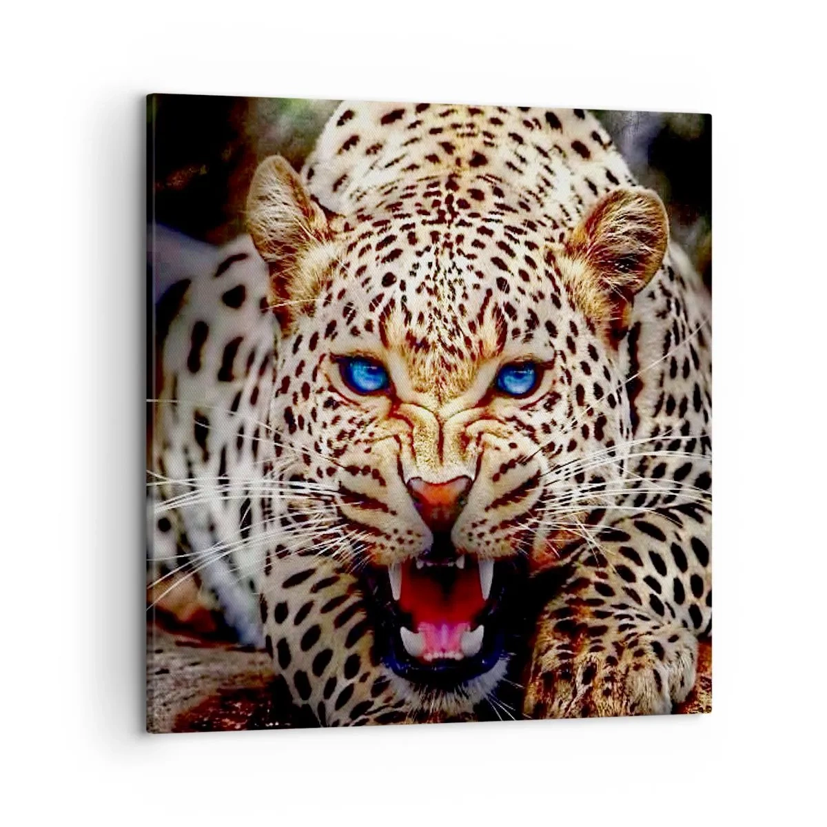 Lærredstryk - Billede på lærred - Vrede skader ikke skønhed - 50x50 cm