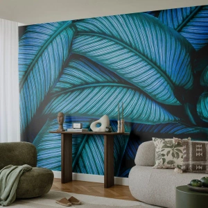Fototapet Selvklæbende Deluxe Sticker - Livslinjer - Blade, Botanik, Planter - 200x140 cm