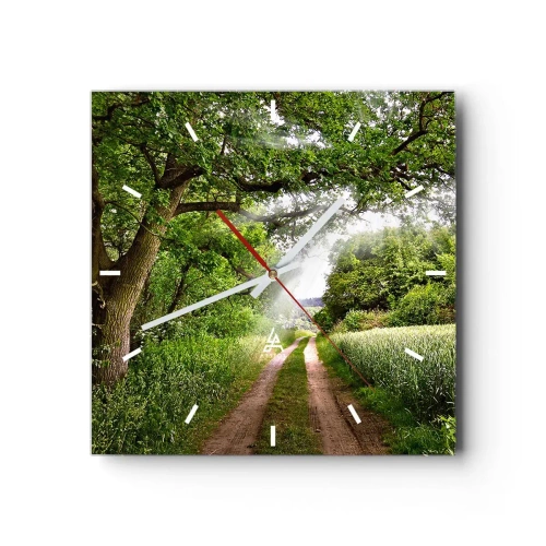 Vægur, Uret - Et in Arcadia ego - 30x30 cm