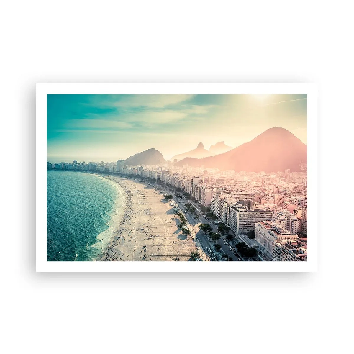 Plakat - Evig ferie i Rio - 91x61 cm