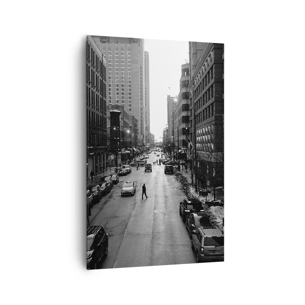 Lærredstryk - Billede på lærred - Endnu en dag som hver dag - 80x120 cm