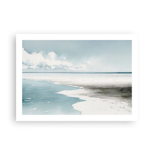 Plakat - Blidt tidevand - 70x50 cm