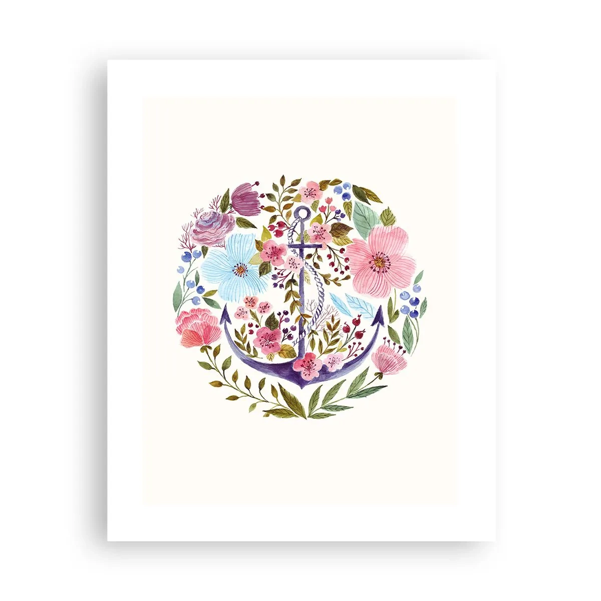 Plakat - En sømands gode nattesøvn - 40x50 cm