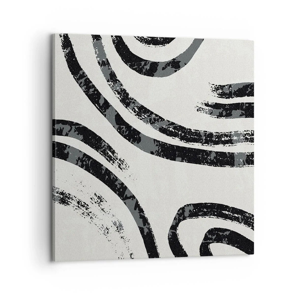 Lærredstryk - Billede på lærred - Halvt stoppet - 60x60 cm